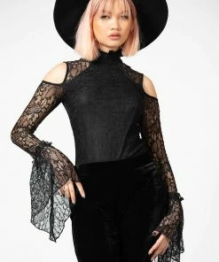 Killstar Enigma Lace Top