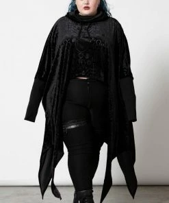 Killstar Esbat Velvet Sweater
