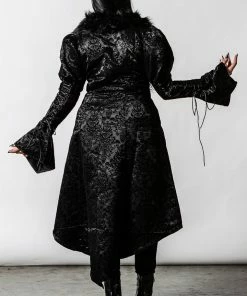 Ladies Killstar Evarose Brocade Coat 13 Ladies Killstar Evarose Brocade Coat