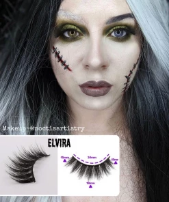 Radioactive Unicorn Elvira Lashes