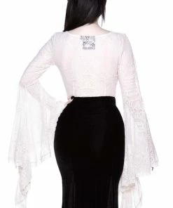 Ladies Killstar Fatal Attraction Bodysuit Ivory