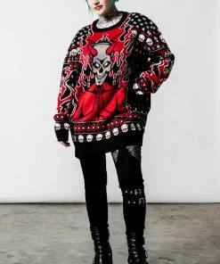 Killstar Festive AF Sweater Ladies