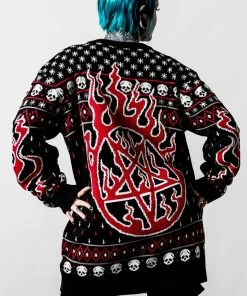 Killstar Festive AF Sweater Ladies