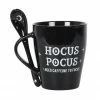 Homeware Gothic Gifts Hocus Pocus Mug And Spoon Set