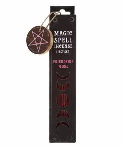 Gothic Gifts Floral 'Friendship' Spell Incense Sticks Homeware