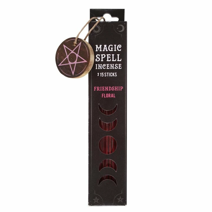 Gothic Gifts Floral 'Friendship' Spell Incense Sticks Homeware 3 Gothic Gifts Floral 'Friendship' Spell Incense Sticks Homeware