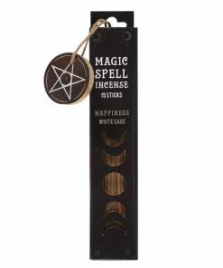 Gothic Gifts White Sage 'Happiness' Spell Incense Sticks