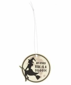 Homeware Gothic Gifts Witches Broom Air Freshener