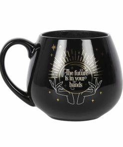 Gothic Gifts Black Fortune Teller Colour Changing Mug Homeware