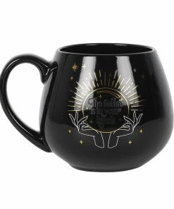 Gothic Gifts Black Fortune Teller Colour Changing Mug Homeware