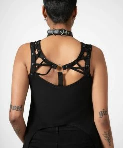 Killstar Furor Crop Top Ladies