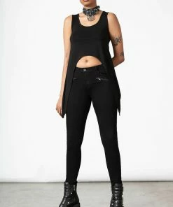 Killstar Furor Crop Top Ladies