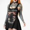 New Arrivals Killstar Full Moon Longline Vest