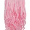 Gothic Attitude Rose Quartz Curly 20" Weft Hair Extensions