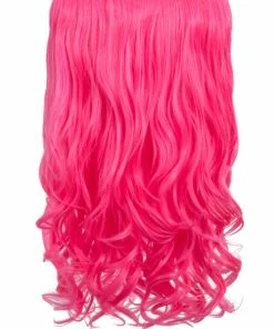 Gothic Attitude Carnation Pink Curly 20" Weft Hair Extensions New Arrivals