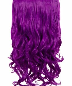 Gothic Attitude New Arrivals Violet Curly 20" Weft Hair Extensions
