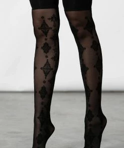 Killstar Gerta Mesh Stockings