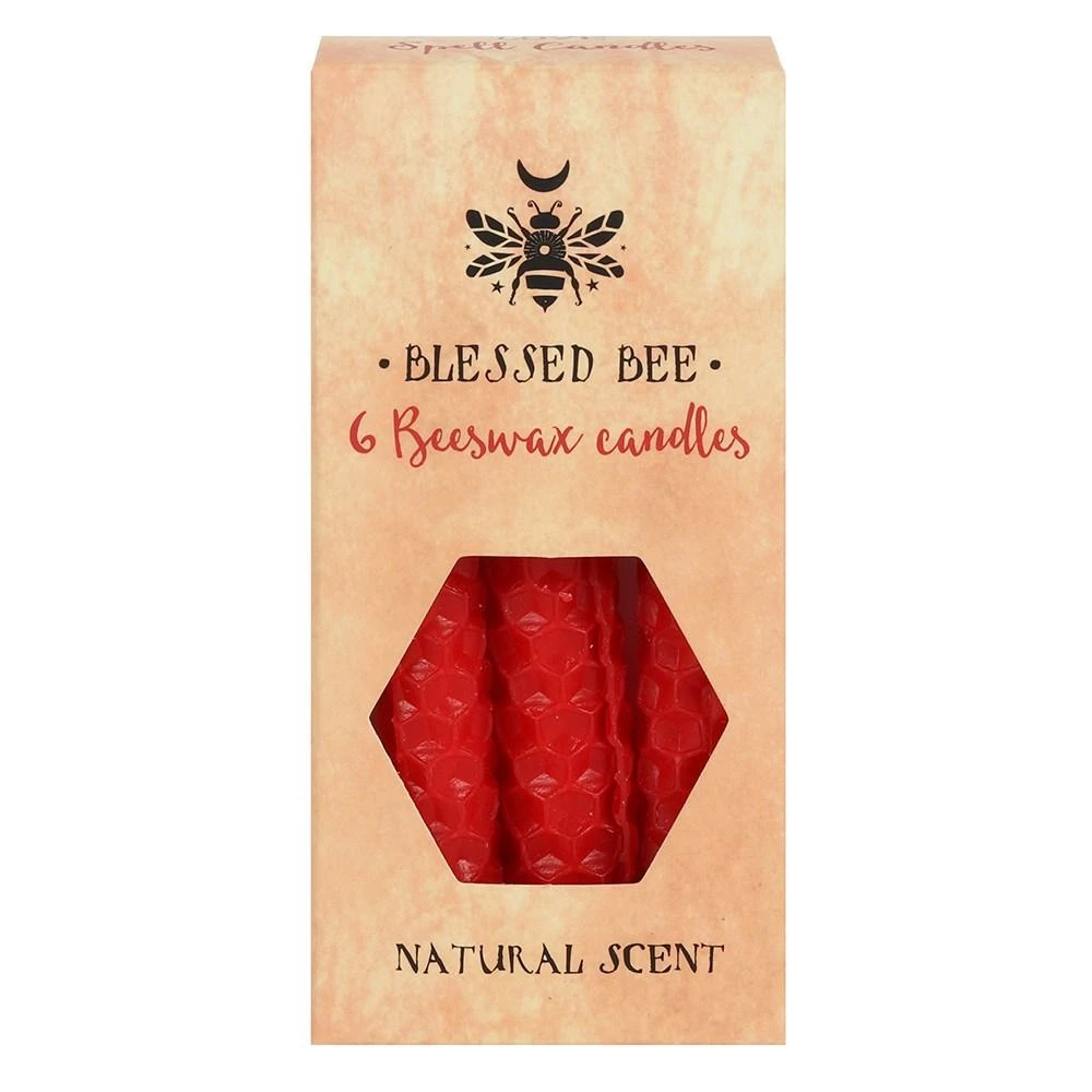 Gothic Gifts Red Beeswax Love Spell Candles Homeware 4 Gothic Gifts Red Beeswax Love Spell Candles Homeware