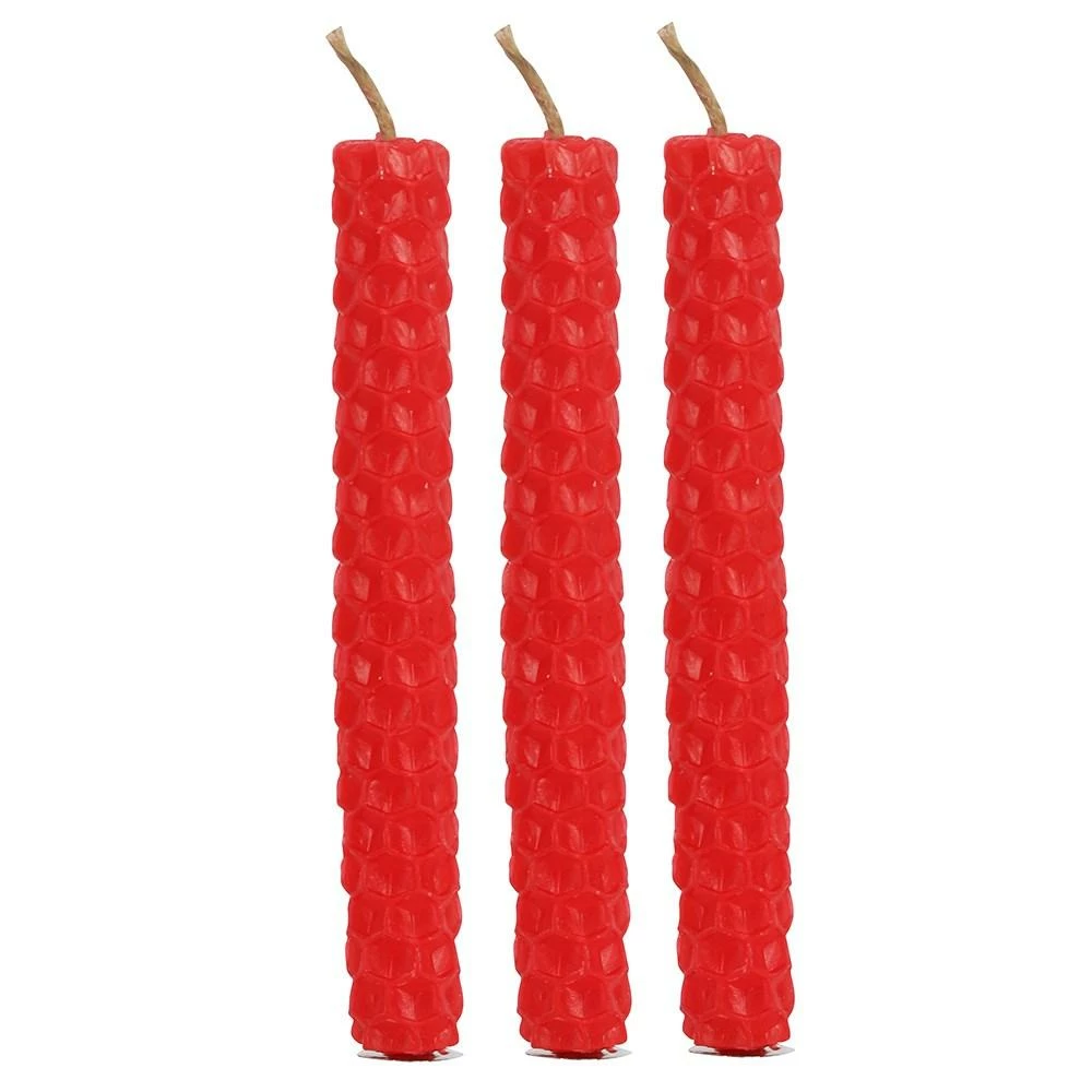 Gothic Gifts Red Beeswax Love Spell Candles Homeware 6 Gothic Gifts Red Beeswax Love Spell Candles Homeware