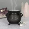 Gothic Gifts Triple Moon Cauldron Incense Cone Holder Homeware 2 Gothic Gifts Triple Moon Cauldron Incense Cone Holder Homeware
