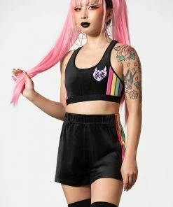 Killstar Groovy Velour Bralet