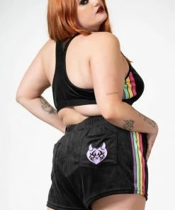 Killstar Groovy Velour Bralet