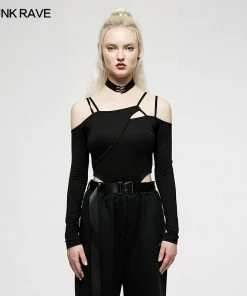 Punk Rave Flora Asymmetric Bodysuit