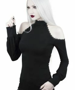 Killstar Kassandra Cold Shoulder Top