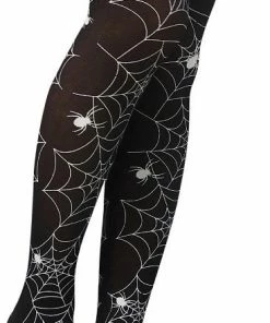 Gothic Attitude Spiders & Web Stockings
