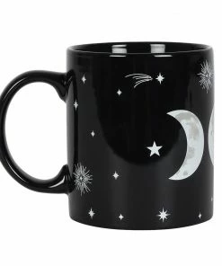 Homeware Gothic Gifts Triple Moon Mug
