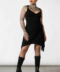 Killstar Lawless Lace Up Dress New Arrivals