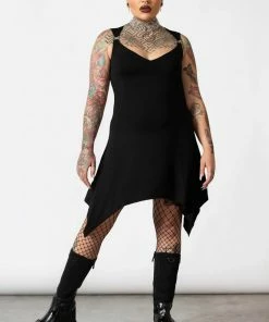 Killstar Lawless Lace Up Dress New Arrivals