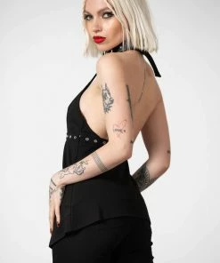 New Arrivals Killstar Hardcore Halter Top