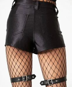 Killstar Hardliner Garter Shorts Ladies