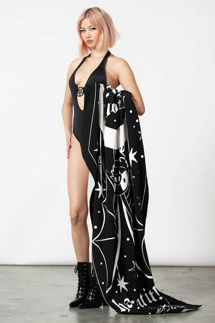 Homeware Killstar Haunt It Coffin Towel 6 Homeware Killstar Haunt It Coffin Towel