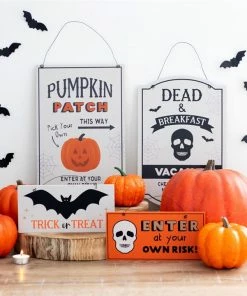 Gothic Gifts Dead And Breakfast Hanging Sign Homeware 7 Gothic Gifts Dead And Breakfast Hanging Sign Homeware