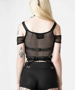 Killstar Heavy Metal Body Harness Plus Sizes