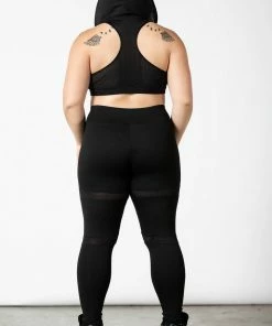 Ladies Killstar Hellbound Goth Sports Leggings