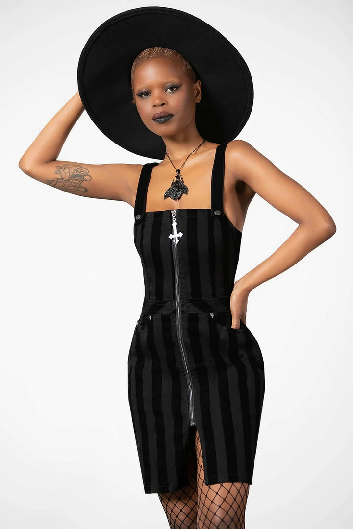 Ladies Killstar Holystone Zip Dress 5 Ladies Killstar Holystone Zip Dress