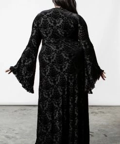 Ladies Killstar Inferno Velvet Duster 19 Ladies Killstar Inferno Velvet Duster