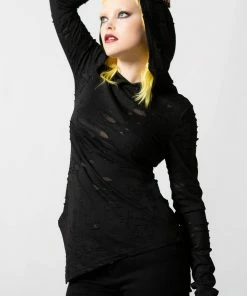 Ladies Killstar Infernia Hooded Top