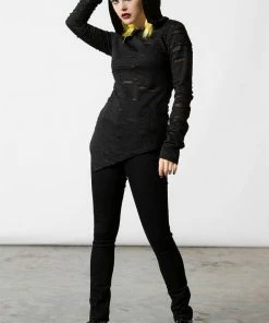 Ladies Killstar Infernia Hooded Top