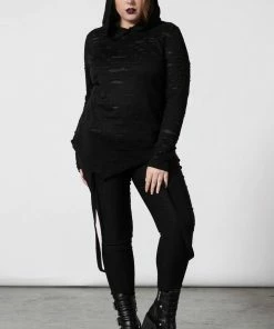 Ladies Killstar Infernia Hooded Top