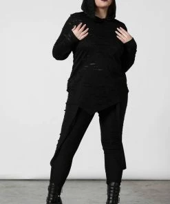 Ladies Killstar Infernia Hooded Top