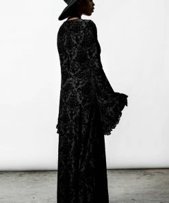 Ladies Killstar Inferno Velvet Duster 15 Ladies Killstar Inferno Velvet Duster