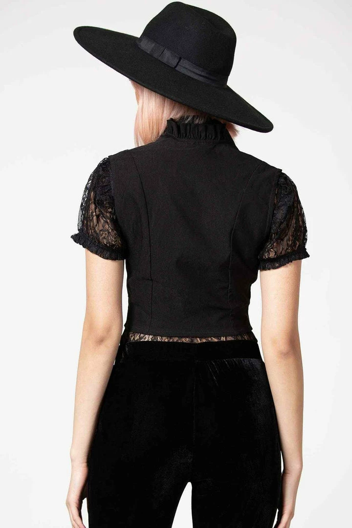 Killstar Isobella Corset Top Ladies 5 Killstar Isobella Corset Top Ladies