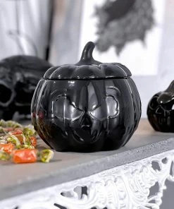 Homeware Killstar Jack O'Lantern Bowl With Lid