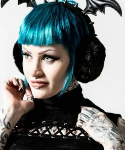 Accessories Killstar Just Wing It Earmuffs