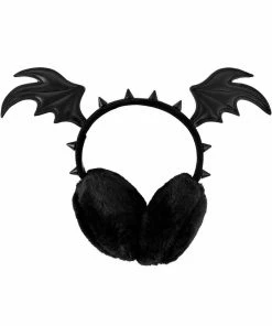 Accessories Killstar Just Wing It Earmuffs 7 Accessories Killstar Just Wing It Earmuffs