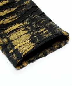 Punk Rave Xenobia Ragged Leggings Yellow / Black Ladies